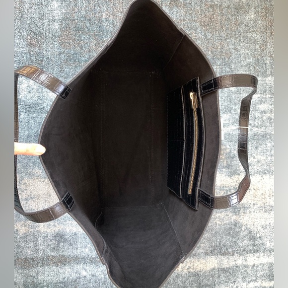 Anine Bing Croc Tote Bag Oversized NEW - Picture 10 of 15